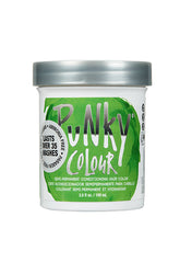 Punky Colour Spring Green Hair Dye Jar – A semi-permanent conditioning hair color in a vibrant green shade, lasting over 35 washes.